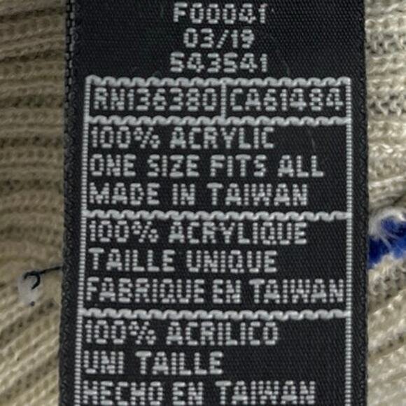 Fanatics New York Islanders NHL Vintage Hockey Pom Pom Cuff Knit Beanie Hat OS - Picture 5 of 5